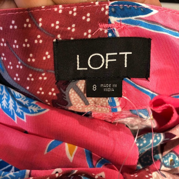 Loft Pink Printed Shorts - Picture 2 of 5